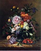 unknow artist Floral, beautiful classical still life of flowers.114 France oil painting reproduction